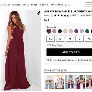 Lulu’s Air of Romance Dress